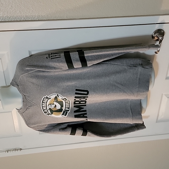 Vintage Chapion "Lambeau Field" Gray Pullover Sweater NFL Green Bay Packers - Picture 5 of 7